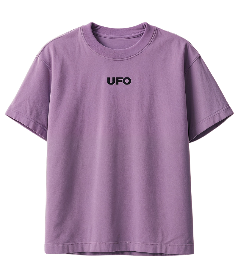UFO Purple Logo T-shirt